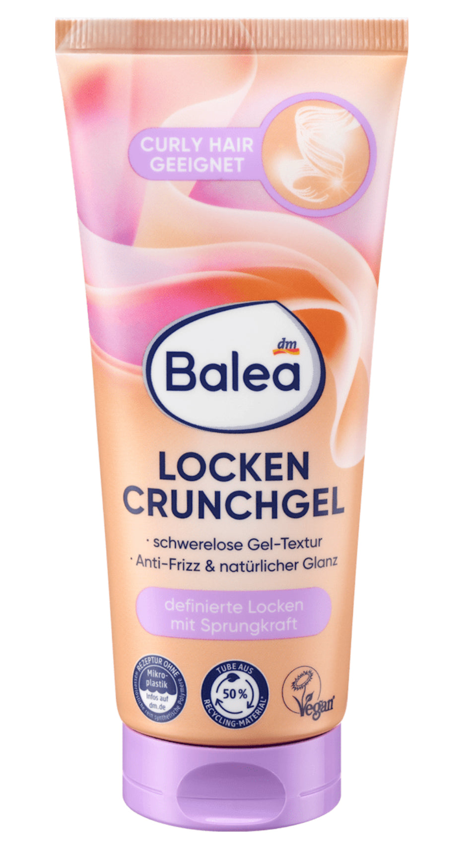 Balea Gel Crunch pour Boucles – 150 ml