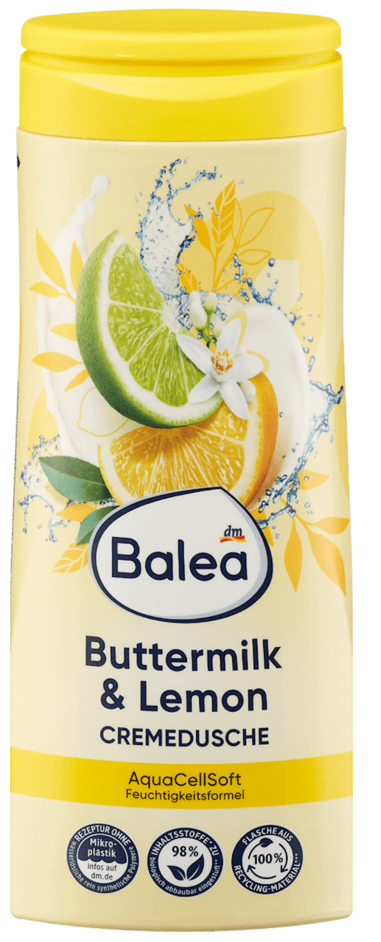 Balea Crème Douche Babeurre & Citron – 300 ml