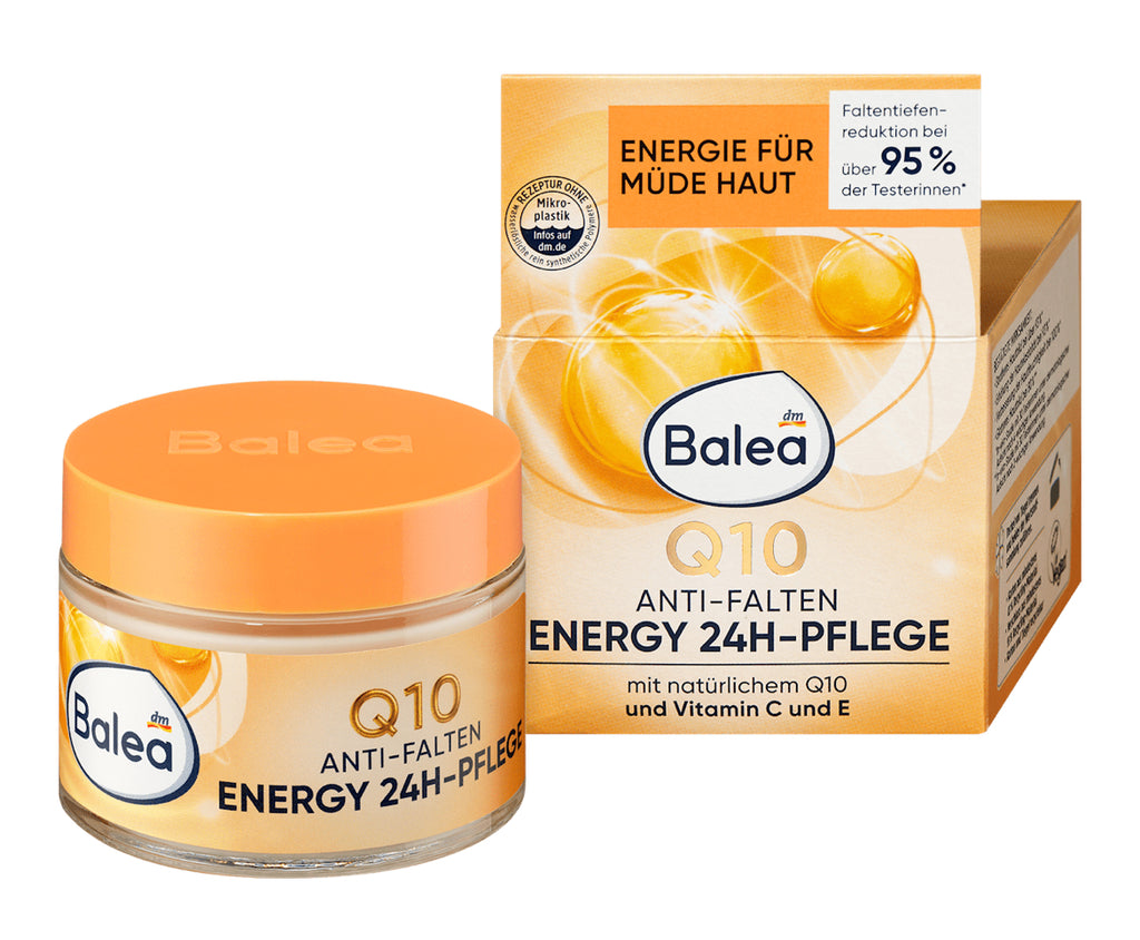 Balea Crème Visage Q10 Anti-Rides Energy – Soin 24h