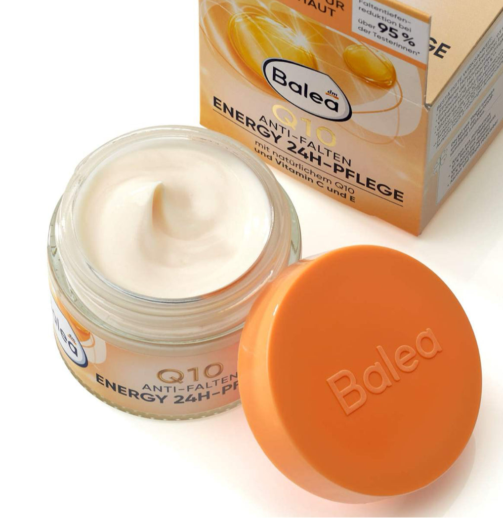 Balea Crème Visage Q10 Anti-Rides Energy – Soin 24h