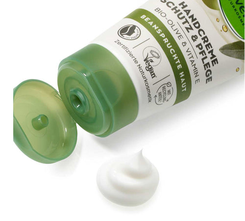 Alverde Crème Mains Protection & Soin Olive & Vitamine E – 75 ml